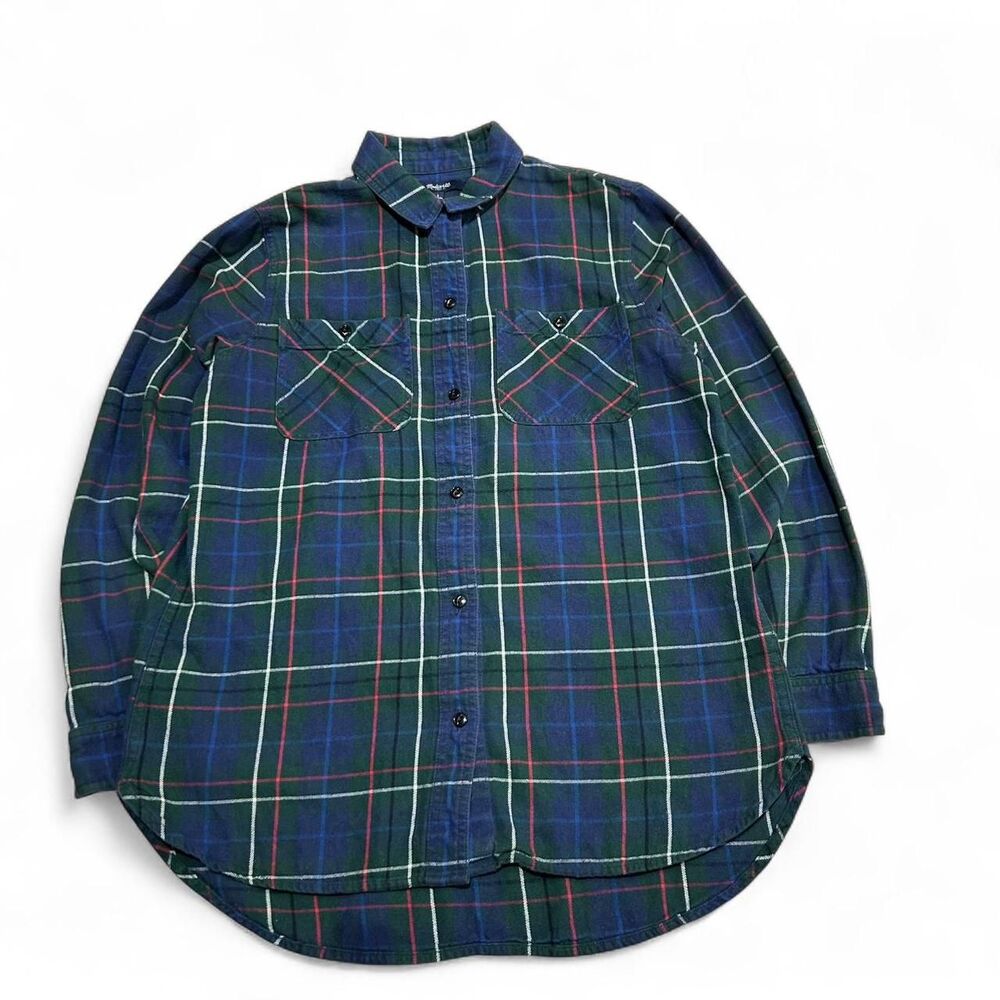 Madewell Plaid Flannel Shirt
